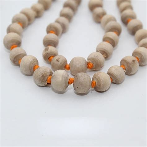 Original Tulsi Wooden 108 Beads Pooja Mala – Dharmsaar