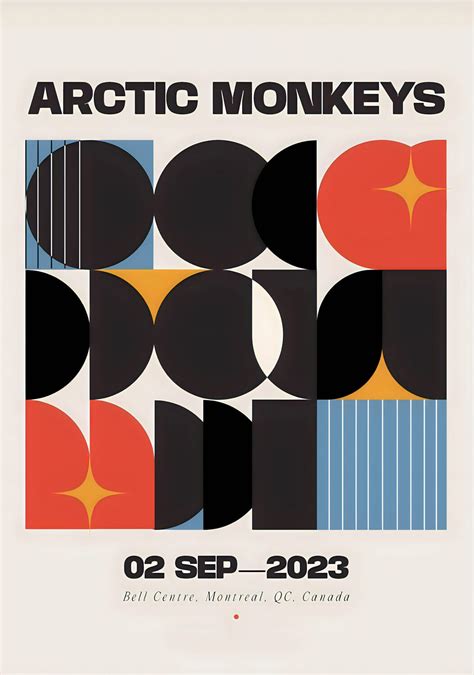 Arctic Monkeys Concert Poster