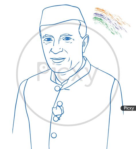 Jawaharlal Nehru Sketch