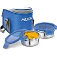 Buy Milton Cube 2 Lunch Box, 300 ml, Set of 2, Blue Online at Low ...