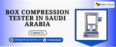 Box Compression Tester in Saudi Arabia
