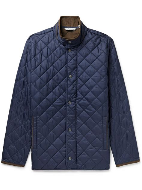 Peter Millar - Suffolk Quilted Shell Jacket - Blue Peter Millar