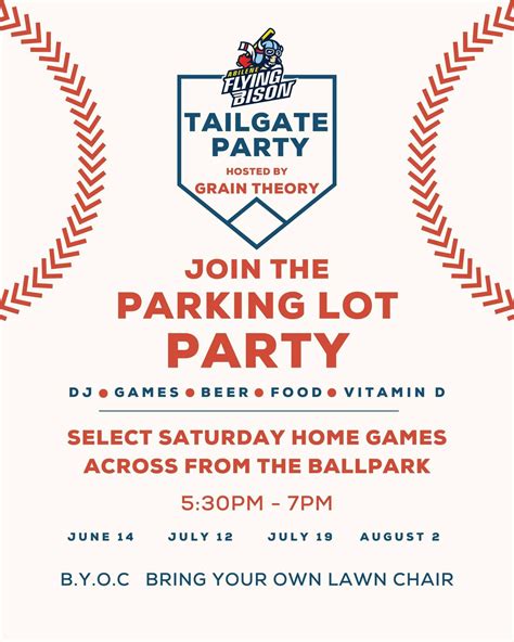 Flying Bison Tailgate Party #4, 202 Pine Street (Ste 201), Abilene, TX ...