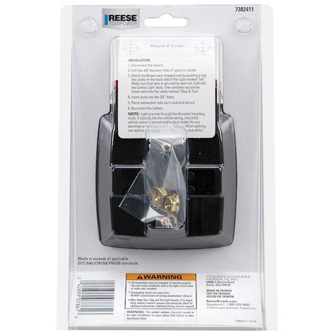 Reese 6 Function Right Roadside Light 7382411 at Lowes.com