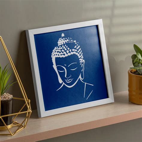 Lord Ganesh Watercolour Painting Wall Art Frame - Vignette Store
