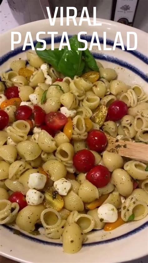 How to make creamy lemon pasta salad lemon pasta salads dinner recipes ...