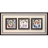 Wens 'Modern Realistic Art' 3 Panel Wall Art Painting (PS Wood, 38 cm x ...