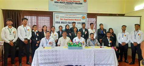 Inauguration of College Students’ Council – Goa Multi Faculty College