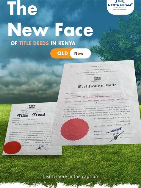 The Complete Guide to Old vs. New Title Deeds in Kenya
