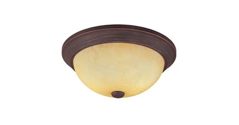 Millennium Lighting 5161-RBZ 2 Light Flush Mount Ceiling Fixture ...