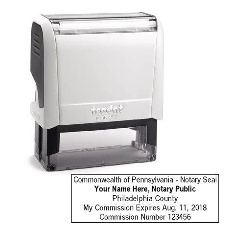Pennsylvania Notary Stamp | Order Online | Fast Shipping | Notary.net