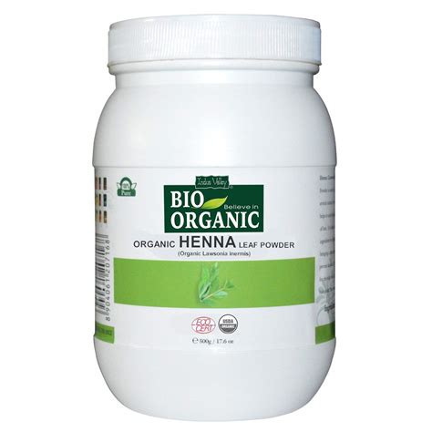 Buy INDUS VALLEY Henna Leaf Powder- 100% Natural Lawsonia Inermis ...