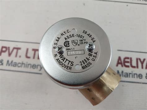 Watts Asse-1001 Brass Anti-siphon Vacuum Breaker – Aeliya Marine Tech®