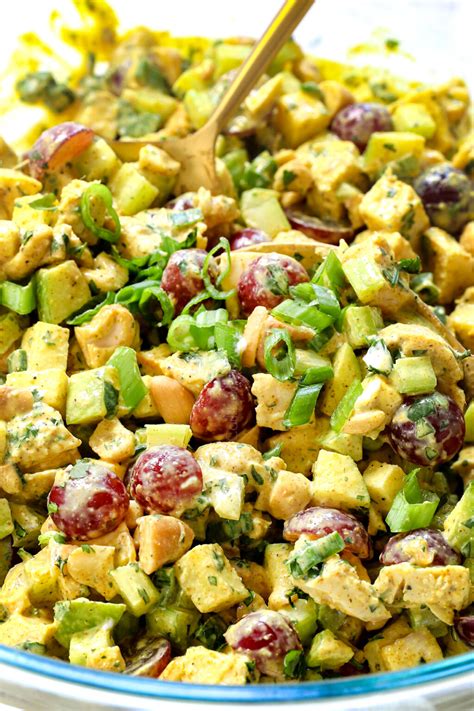 Curry Chicken Salad Recipe - Carlsbad Cravings