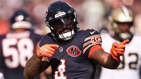 Is D'Andre Swift playing today for Chicago Bears vs NY Giants in Week ...