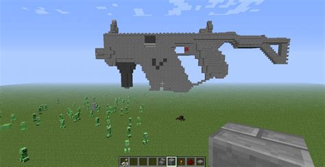Image result for Minecraft Machine Gun