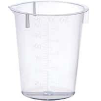 Cole-Parmer Plastic Beaker, Transparent PP, 150 mL, 100/pk from Cole ...