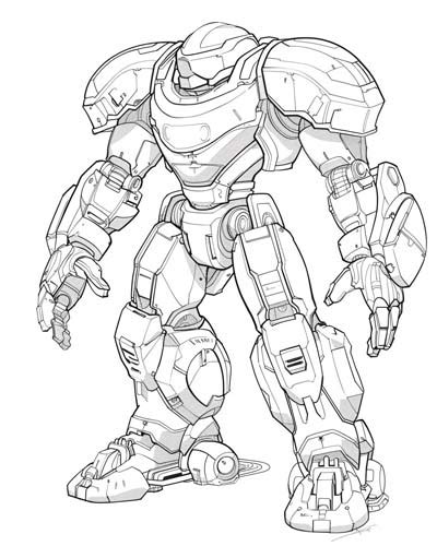 Mech Suit Drawing Tutorial 的图像结果