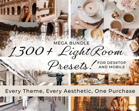 1300+ MEGA Lightroom Presets Bundle | Mobile and Desktop | Adobe ...