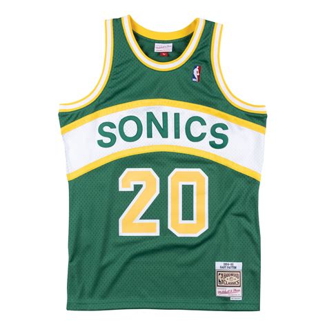Mitchell & Ness – Tagged "seattle-supersonics"– Basketball Jersey World