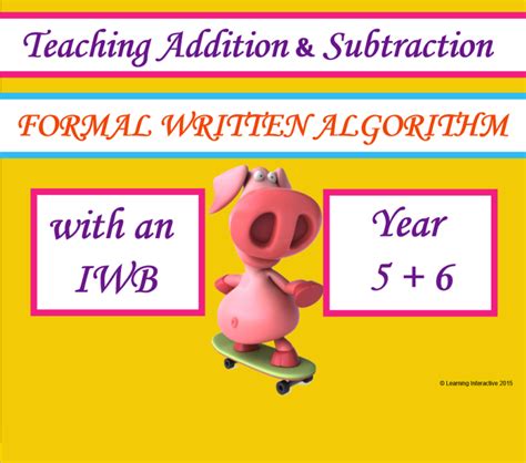 Image result for Stage 2 Addition Using Formal Algorithms