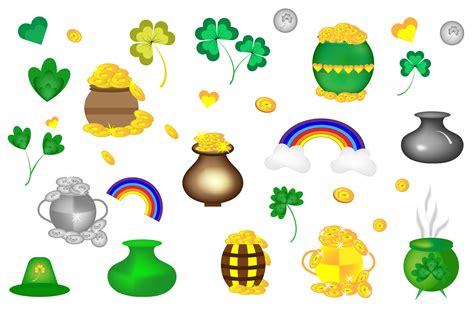 St. Patrick’s Day Symbols Bundle Vector Graphic by Graphicyes ...