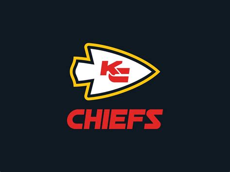 Download Kansas City Chiefs Logo Simple Wallpaper | Wallpapers.com