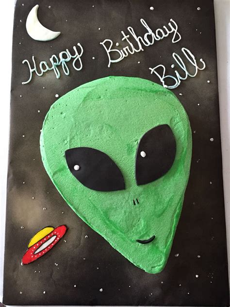 Image result for Alien Birthday Cake