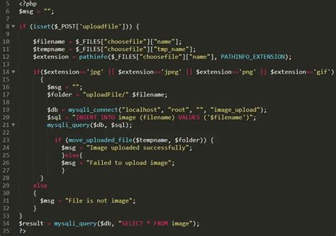 Datbase Image Programming 的图像结果