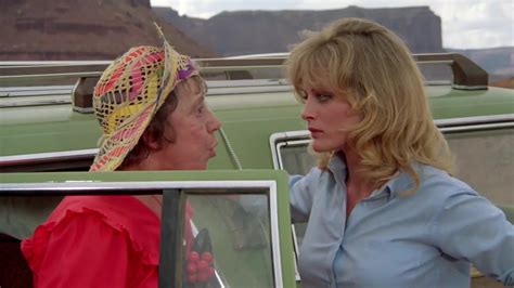 "Stay in the car! It's hot and dangerous out here. Don't you tell me ...