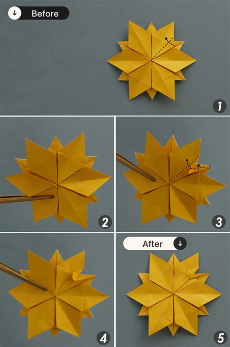 Image result for Snowflake Origami