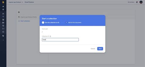 Image result for create database firebase