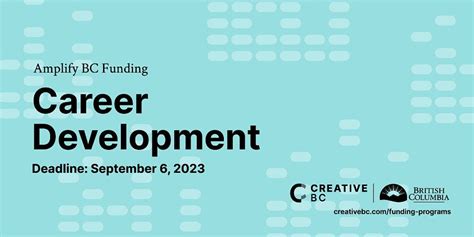 Career Development Info Session #5, Creative BC, Vancouver, 17 August ...