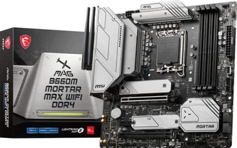 Amazon.in: Buy MSI MAG B660M Mortar MAX WiFi DDR4 Gaming Motherboard ...