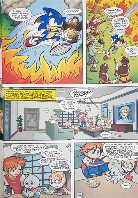 Sonic X : Archie Comics Adventure Series No. 5 – Books and You