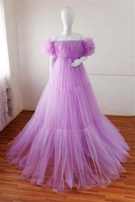 Ella gown - Lavender – Artista Prop Shop