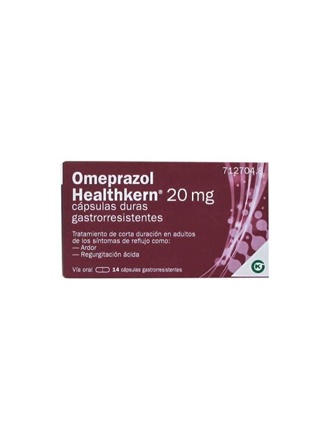 OMEPRAZOL HEALTHKERN 20 MG 14 CAPSULAS GASTRORRESISTENTES (BLISTER) Online