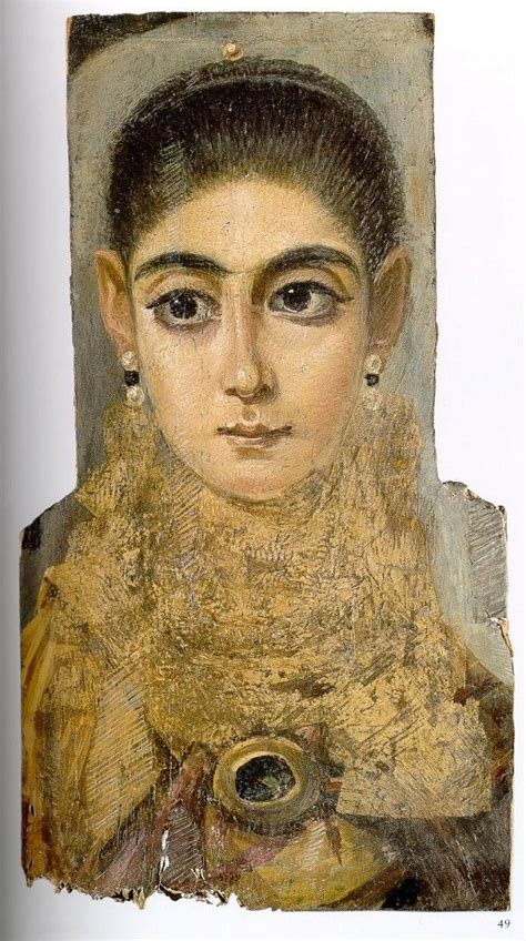 Portrait-du-fayoum-Musée-du-Louvre-L-européenne | Portrait, Ancient ...