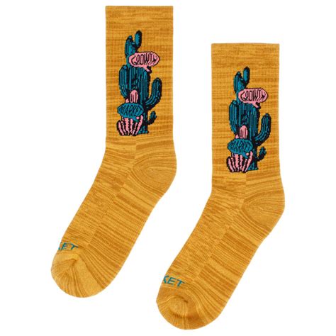 GROWTH MARKET CACTUS SOCK (Orange) – Capsul