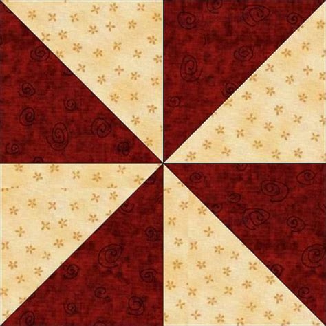 Image result for Easy Pinwheel Quilt Block Pattern