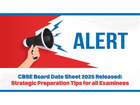 CBSE Board Date Sheet 2025 Released: Strategic Preparation Tips for All ...