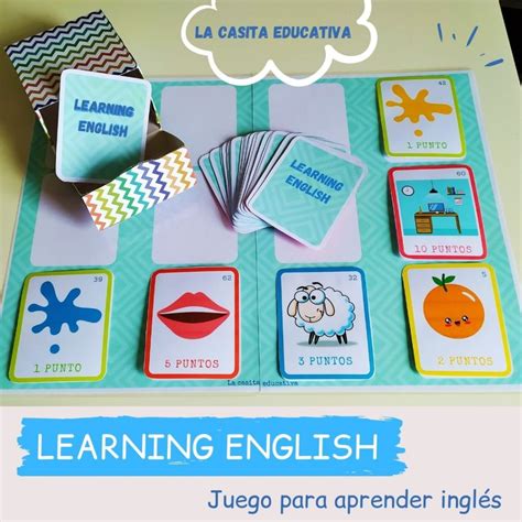 👩‍🎓 Learning english: juego para aprender inglés ️ - La Casita Educativa