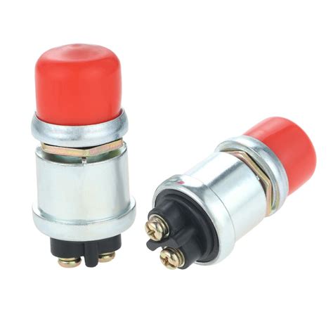 Snapklik.com : SURIEEN Engine Start Push Button Momentary 12V And 24V Waterproof Switch Push ...