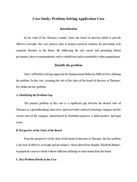 Image result for Theproblem Solving Case Study