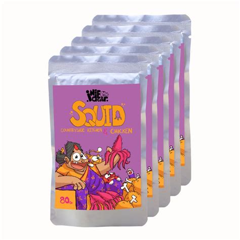 Indie Cat Squid & Chicken Home-Style Meal 80g, Wet Food for Adult Cats ...