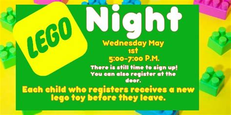 LEGO Night, Concrete K-6 PTO, 1 May 2024 | AllEvents
