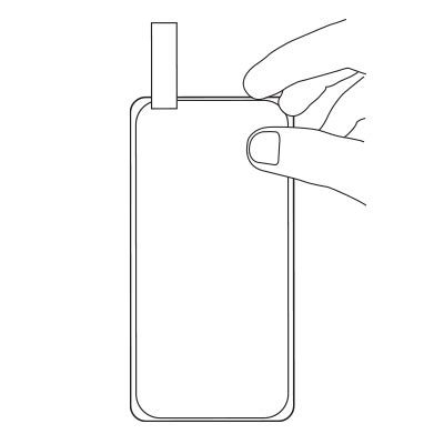 Image result for Using Guide Sticker for Screen Protector
