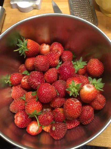 Yesterday: 6 oz of strawberries. Today: 1 lb of strawberries. | MLTSHP