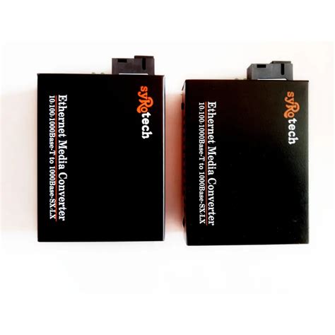 Syrotech GOMC-BI3512-20 & GOMC-BI5312-20 Gigabit S/F 10/100/1000Mbps M ...