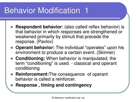 Basic Principles Behavior Modification 的图像结果